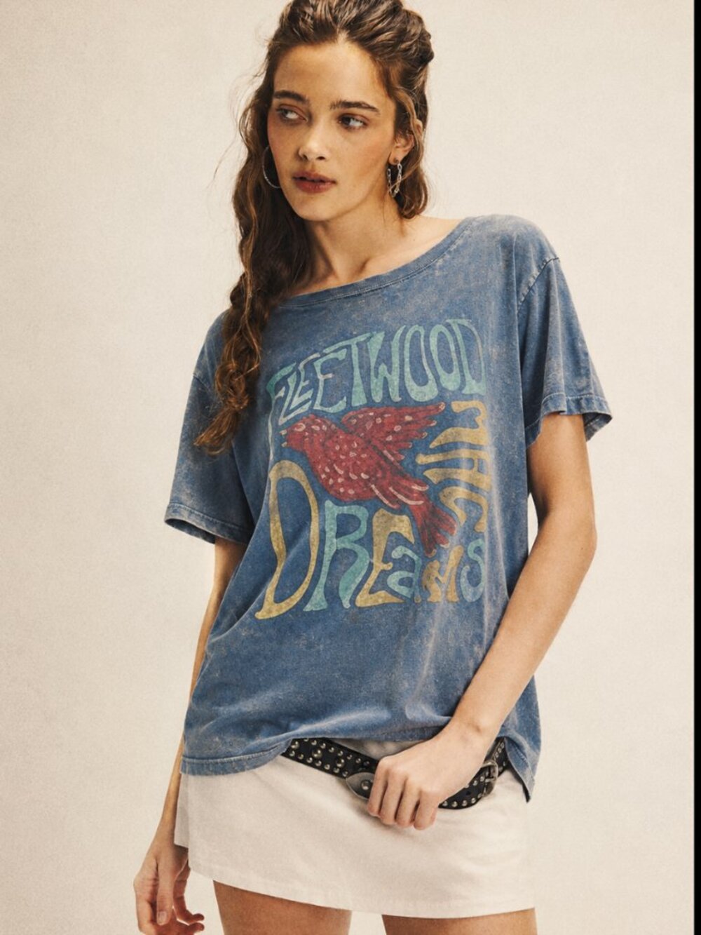 FLEETWOOD MAC DREAMS MINERAL WASH TEE